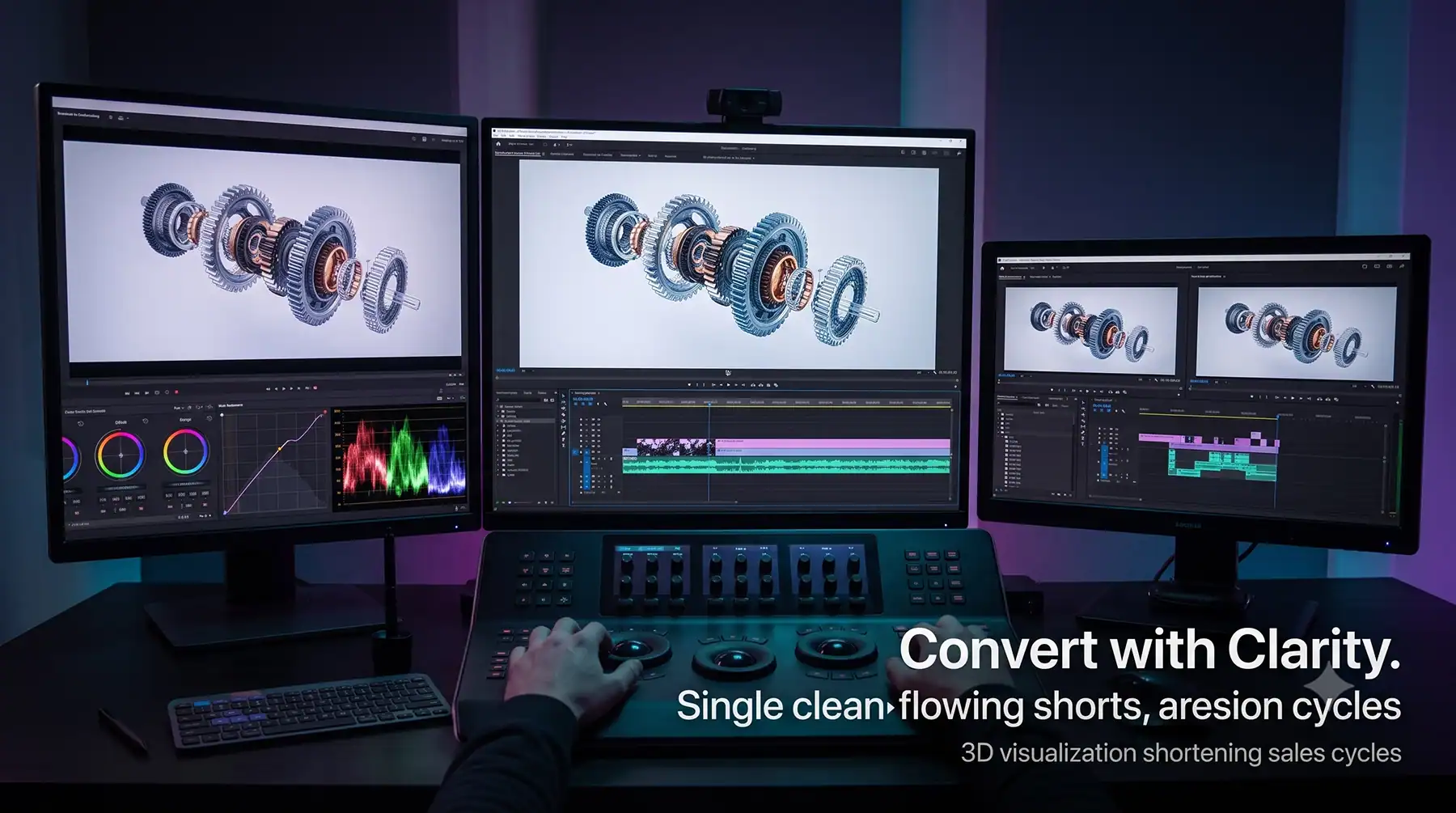Using 3D Product Visualisation to Shorten Sales Cycles